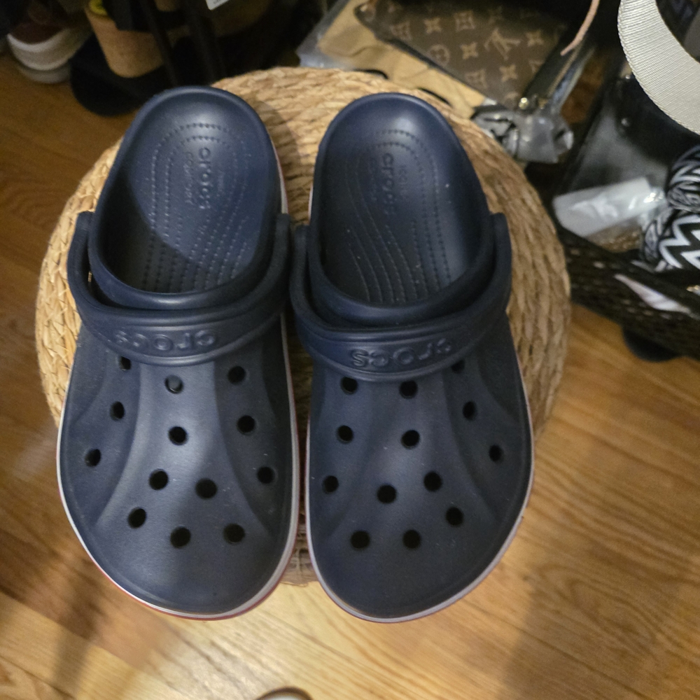 CROCS Blue Sandals with Signature Comfort